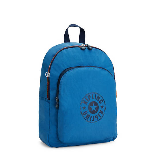 Kipling Curtis Medium Rugzak Blauw | BE 1525UZ